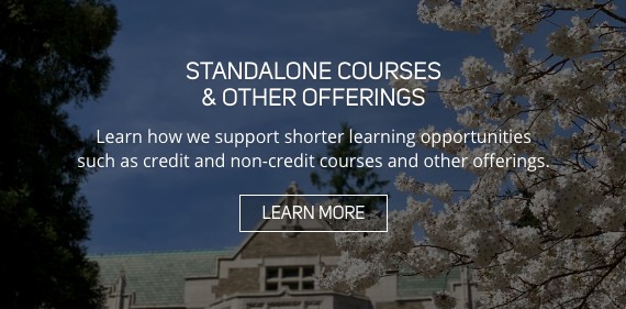 standalone courses and other offerings