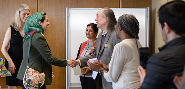 continuum vice provost meets students