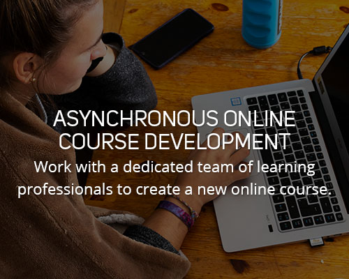 asynchronous online course development